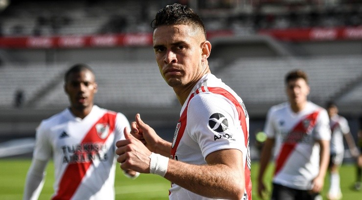 Ni Borré ni De La Cruz estarán en el Superclásico de mañana. Foto: Getty