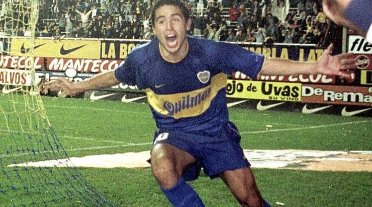 El festejo de Juan Romám Riquelme, hace exactamente 21 años.