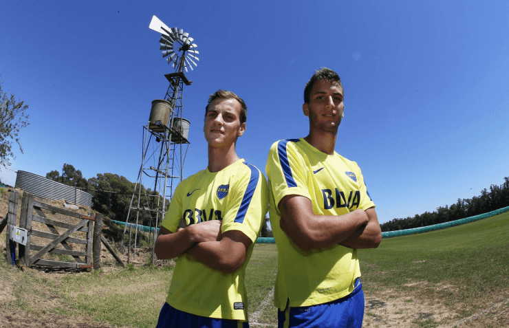 Bentancur y Pochettino en su primera temporada. (Foto: Boca)