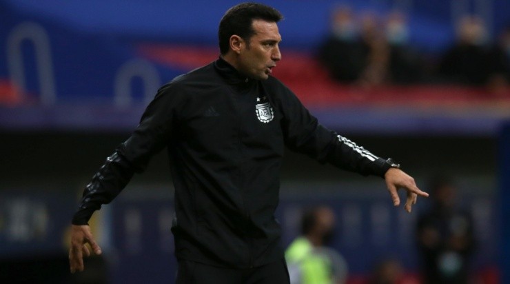 Lionel Scaloni, el gran responsable del invicto argentino. Foto: Getty