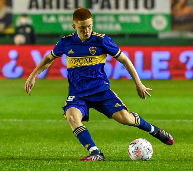 Barco, elegido entre los 60 mejores de la categoría 2004. (Foto: Boca)