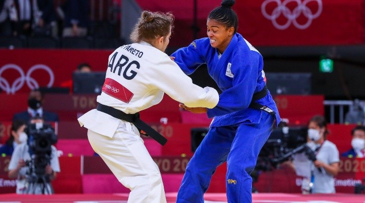 Paula Pareto, en acción (Archivo)