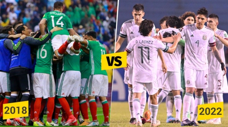 México 2018 vs. México 2022