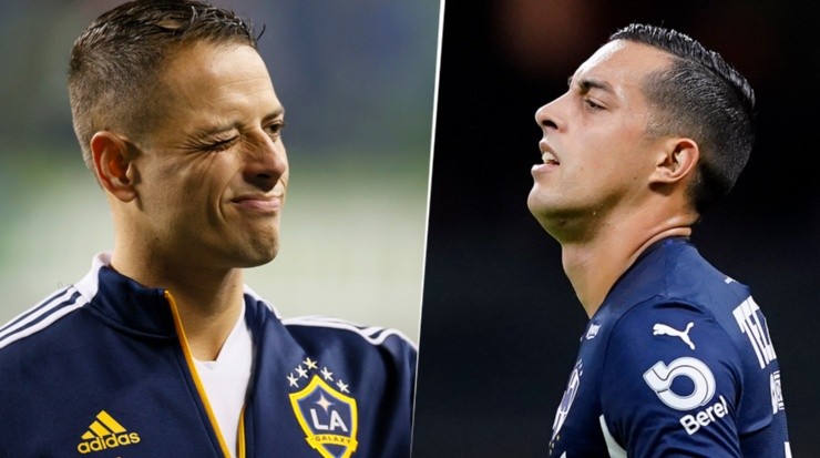 Chicharito Hernández y Rogelio Funes Mori