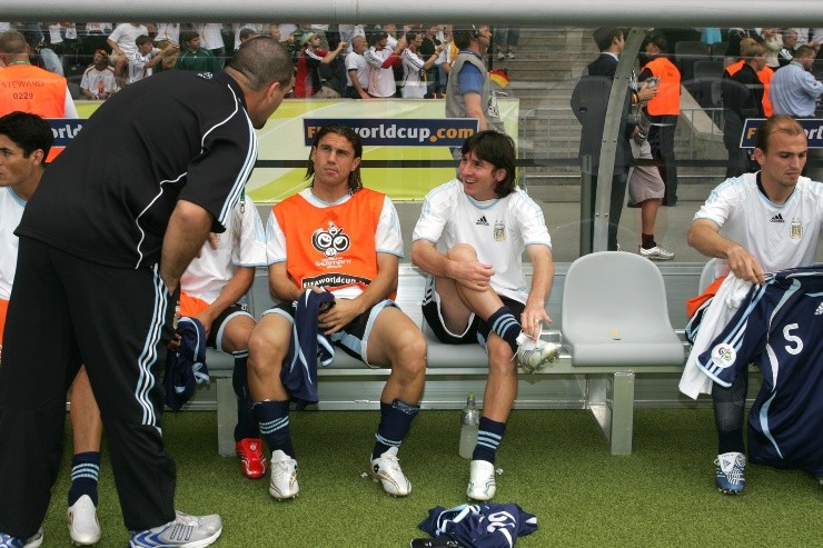 Lionel Messi en Alemania 2006.