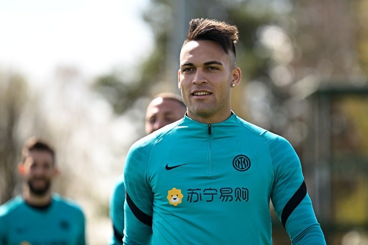 Lautaro Martínez en el Inter.