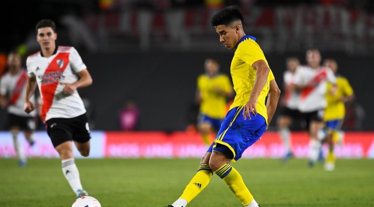 Pol Fernández, el 5 de Boca.