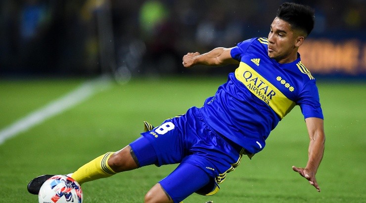 Pol Fernández, el 5 de Boca.