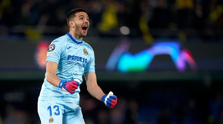 Gerónimo Rulli, el arquero de la semana.