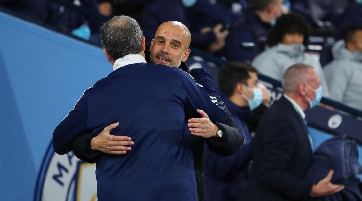 Guardiola y Bielsa en la Premier.