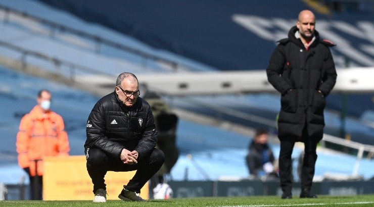 Guardiola y Bielsa en la Premier.