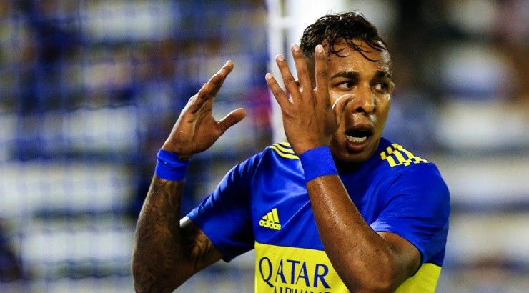 Sebastián Villa, jugador de Boca denunciado por violencia.