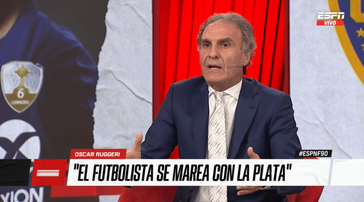 Ruggeri en ESPN F90.