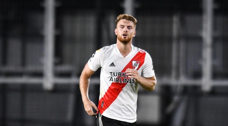 Lucas Beltrán, jugador de las Inferiores de River.
