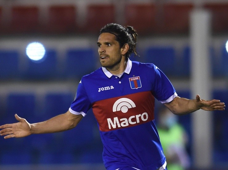 Magnín, el goleador de Tigre.
