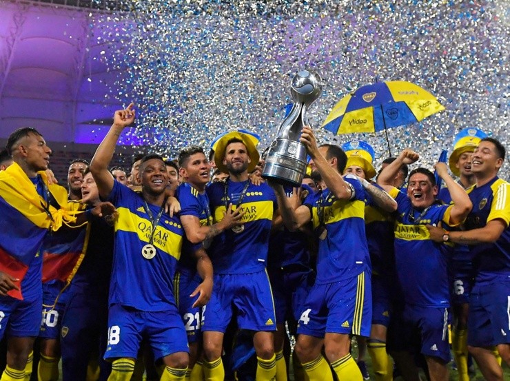 Boca campeón de la Copa Argentina 2021.