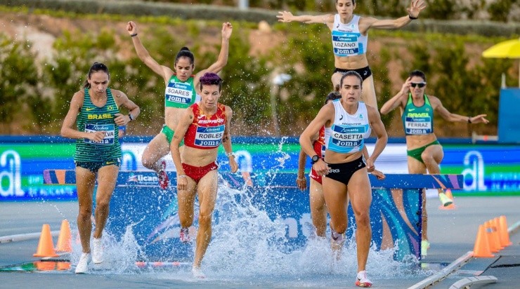 Casetta, ganadora de la medalla de oro en 3000 metros con obstáculos (RFEA)