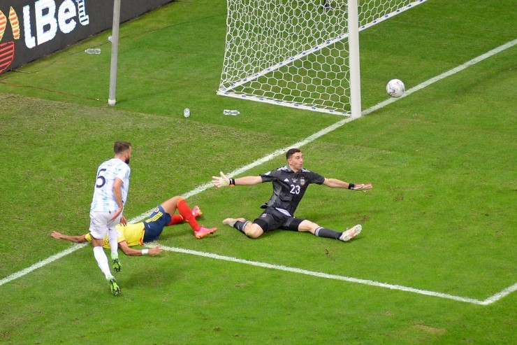 El partido definitivo de Dibu Martínez.(Getty)