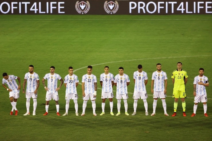 Argentina le ganó a Venezuela en su país. (Getty)