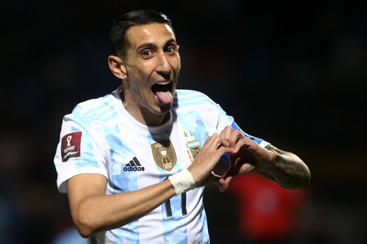 Di María y otro gol importante.(Getty)