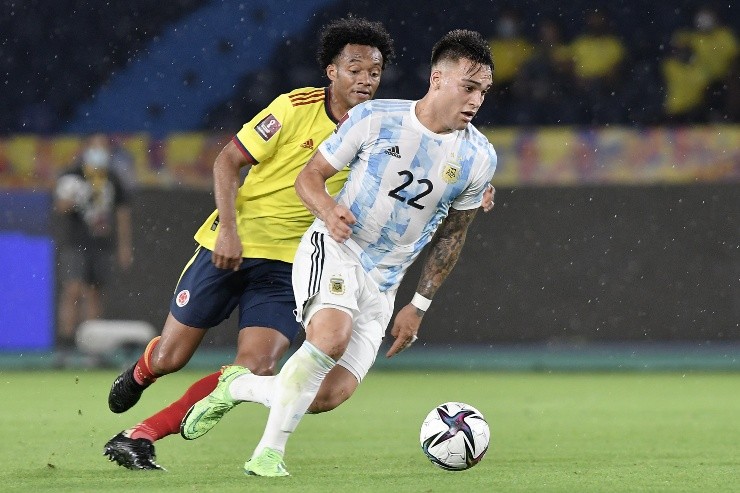 Lautaro Martínez y un gol clave.(Getty)