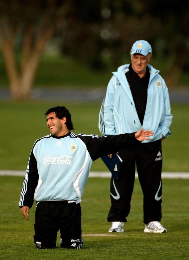 El Coco Basile, ex DT de la Argentina.