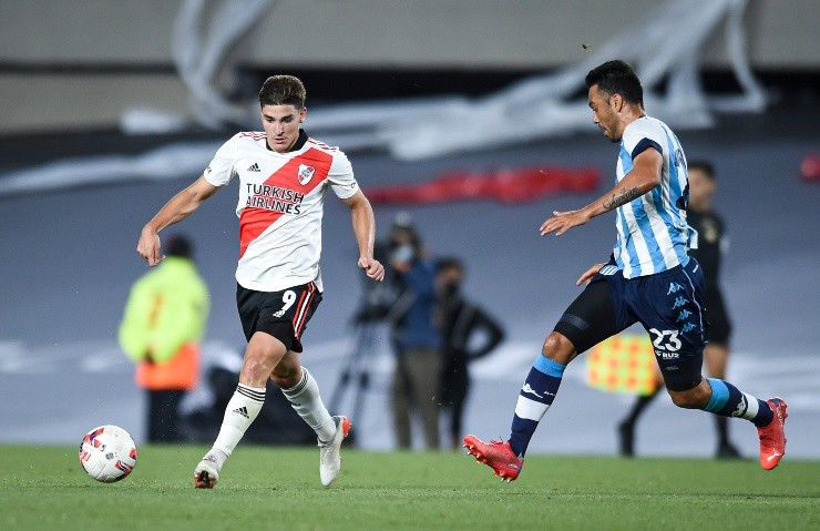 Nery Domínguez, uno de los referentes del equipo de Avellaneda.