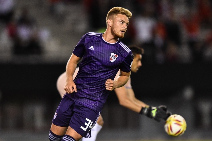 Lucas Beltrán, el delantero que volvió mejorado.