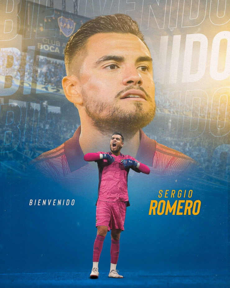 Sergio Romero, el refuerzo de Boca sobre la chicharra.