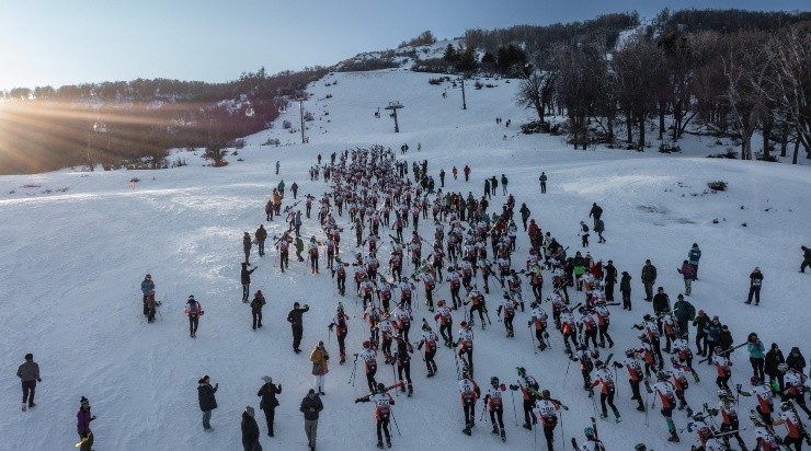 Largada del Tetra de Chapleco