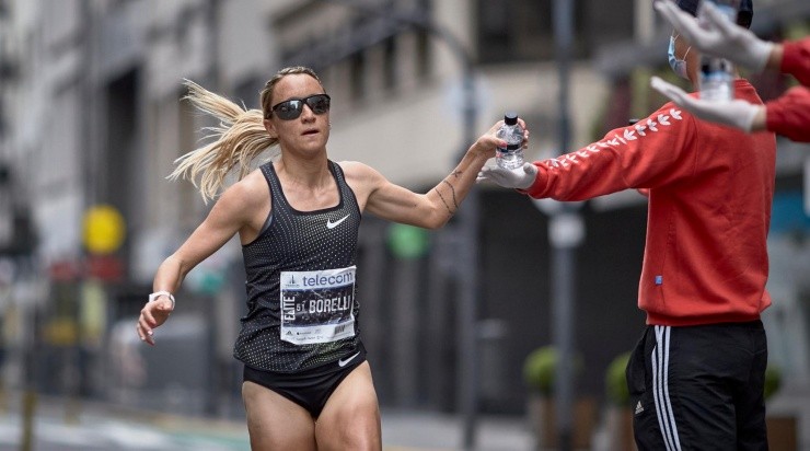 Florencia Borelli, ganadora del Maratón de Buenos Aires 2021 (FotoRun)