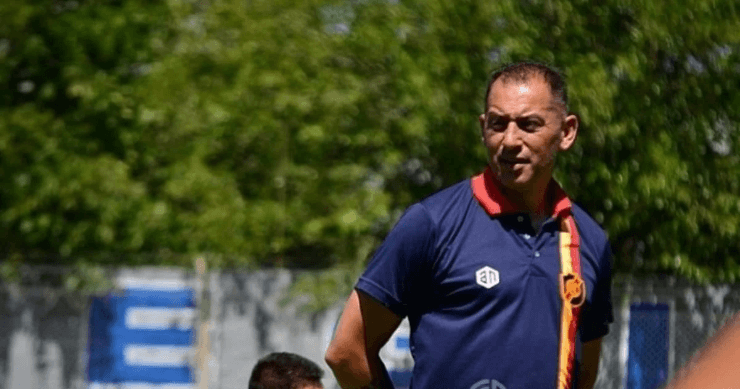 Darío Lema, el DT de Colegiales.