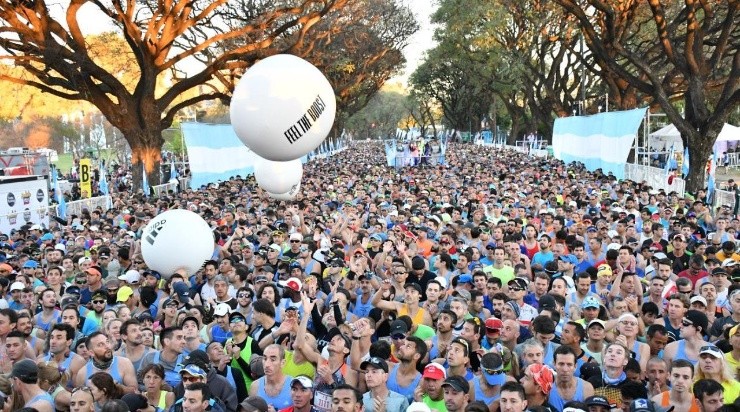 Largada del Maratón de Buenos Aires (Foto Run)