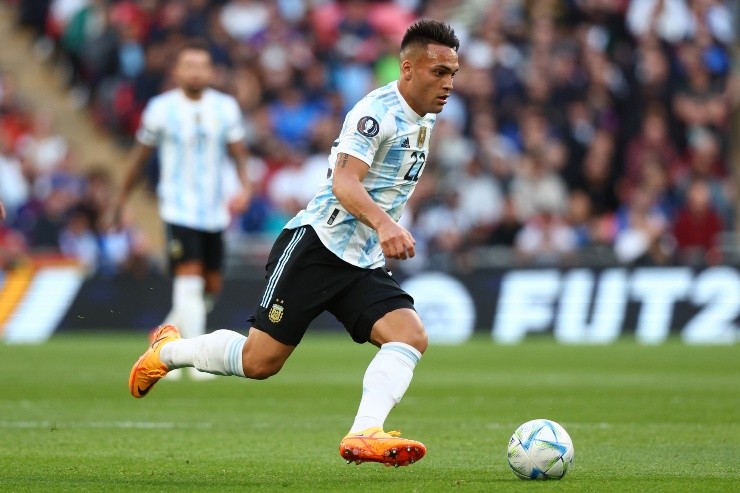 Lautaro Martínez, el más cotizado de la Selección.