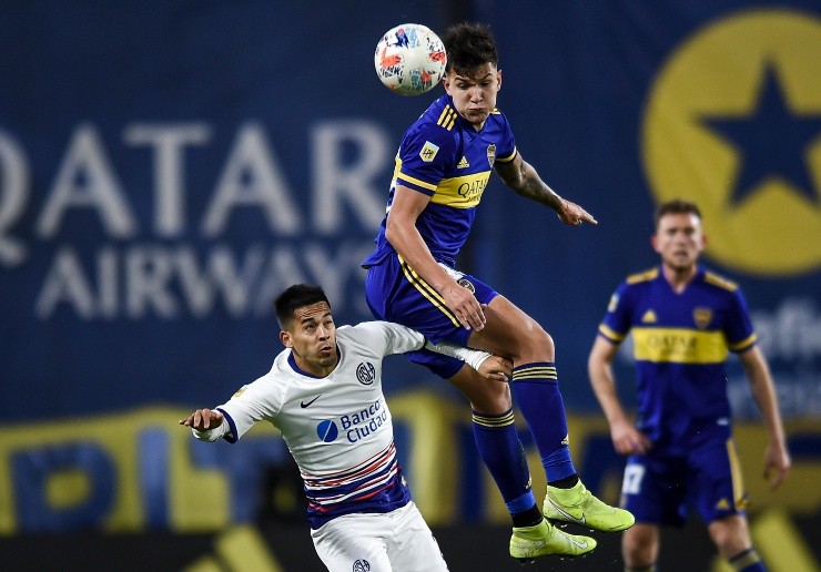 Bernardi también jugó ante San Lorenzo.