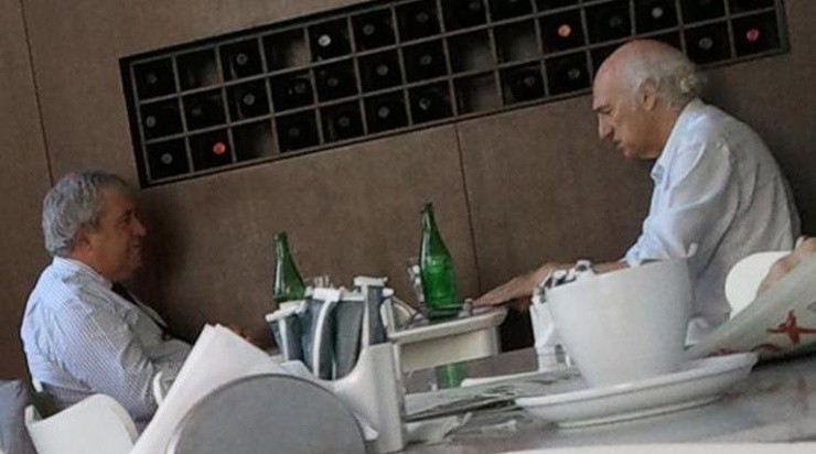 La foto que se filtró en las redes.