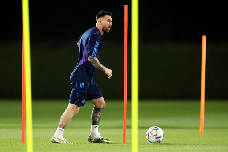 Messi llegó a mil partidos como profesional.