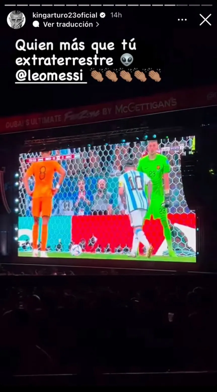 La segunda historia de Arturo Vidal tras la clasificación de Argentina.