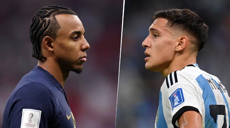 Jules Koundé y Nahuel Molina están muy parejos.