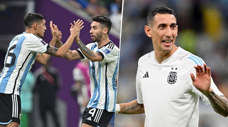 Con Di María y cambiando un lateral: la segunda opción.