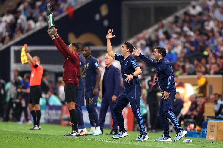 Scaloni, el estratega.