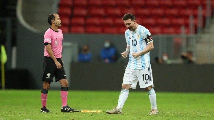 Messi le dijo: "Bailá ahora" a Yerry Mina después de errar su penal