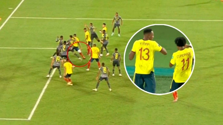 VIDEO | Yerri Mina bailó como en la Copa América, pero el VAR le anuló el gol