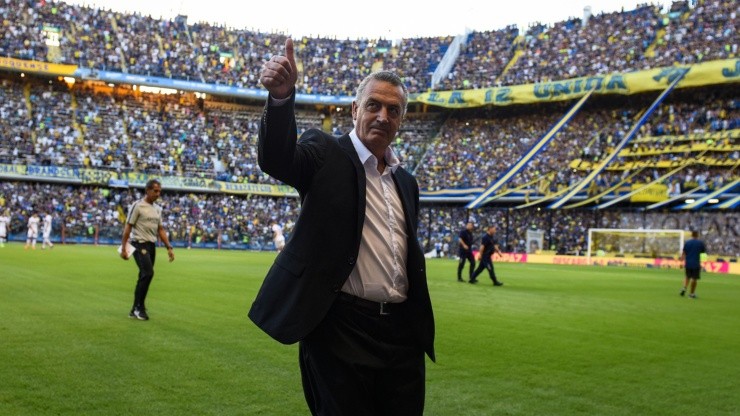 Gustavo Alfaro contó el regalo que le hizo Boca. (Getty Images)
