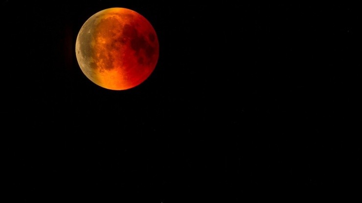 Eclipse de Luna Roja o Luna en Sangre