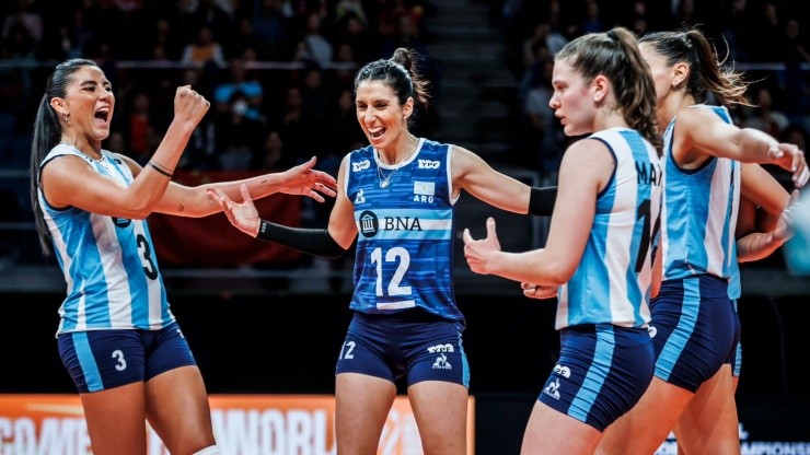 Argentina se enfrenta a Brasil por el Mundial de Voleibol Femenino 2022