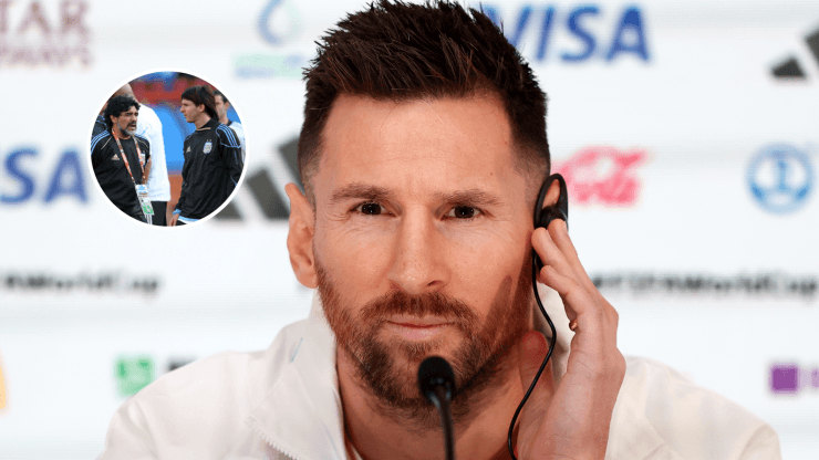 La desgarradora frase de Messi sobre la ausencia de Maradona en Qatar 2022