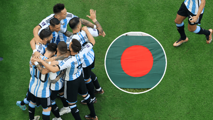 Salió a la luz: el motivo por el que Bangladesh apoya a la Selección Argentina