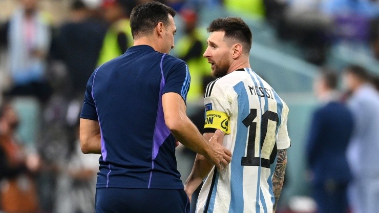 Messi confesó una charla inédita que tuvo con Scaloni sobre su continuidad en la Selección