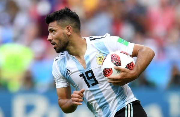 Agüero en el Mundial 2018. (Foto: Getty)